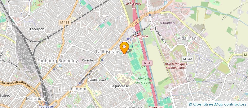 localisation de l'entreprise MADAME LAURENCE CHATEL à TOULOUSE