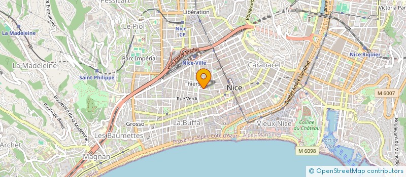 localisation de l'entreprise MADAME LAURENCE CHEKROUN à NICE
