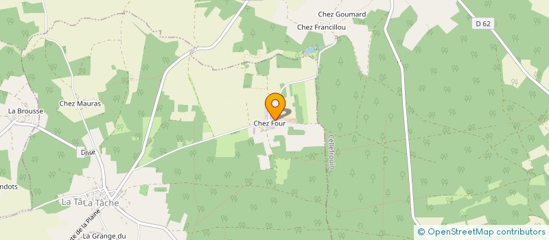 localisation de l'entreprise MADAME LAURENCE CHEMINADE  LA TACHE