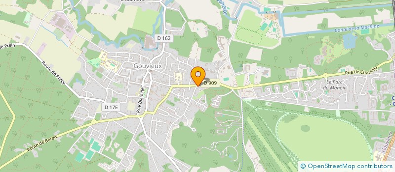 localisation de l'entreprise MADAME LAURENCE CHENAUD  GOUVIEUX