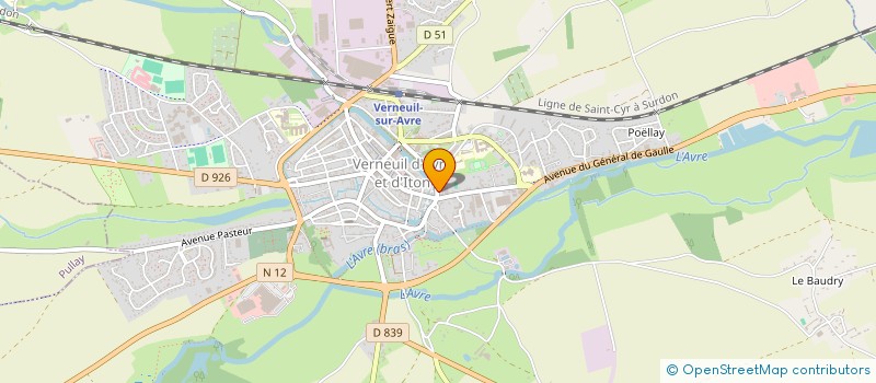 localisation de l'entreprise MADAME LAURENCE CHENOU  SAINT-ETIENNE