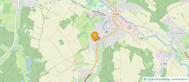 localisation de l'entreprise MADAME LAURENCE CHEVASSU  HIRSINGUE