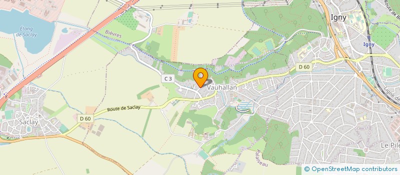 localisation de l'entreprise MADAME LAURENCE CHOPARD  VAUHALLAN