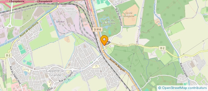 localisation de l'entreprise MADAME LAURENCE CHOSSIERE  COUDEKERQUE-BRANCHE