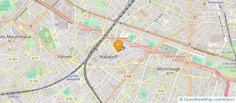 localisation de l'entreprise MADAME LAURENCE CLERY  MALAKOFF