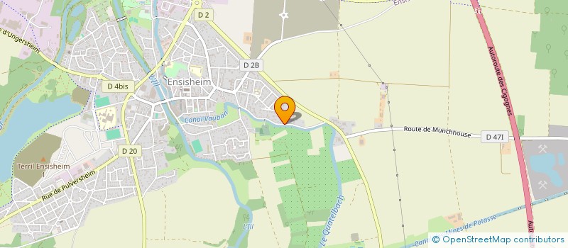 localisation de l'entreprise MADAME LAURENCE COCOZZA  ENSISHEIM