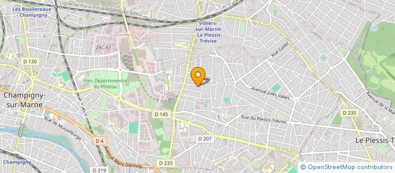 localisation de l'entreprise MADAME LAURENCE COGNACQ  CHAMPIGNY-SUR-MARNE