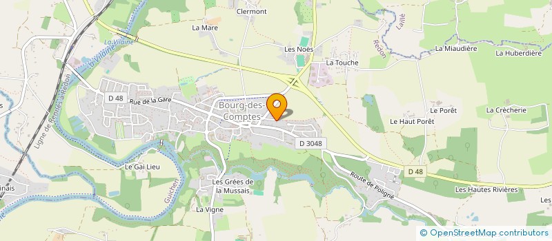 localisation de l'entreprise MADAME LAURENCE COHEN  BOURG-DES-COMPTES