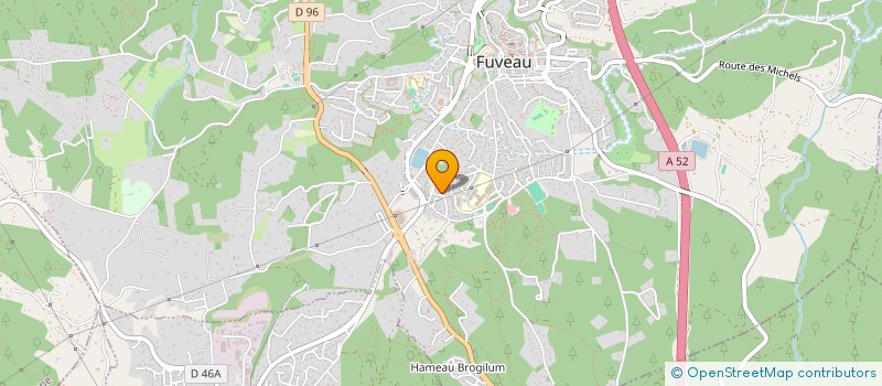 localisation de l'entreprise MADAME LAURENCE COHEN  FUVEAU