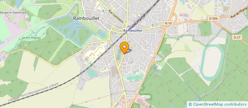 localisation de l'entreprise MADAME LAURENCE CONSTANT  RAMBOUILLET