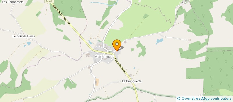 localisation de l'entreprise MADAME LAURENCE COPLO  MARLEMONT