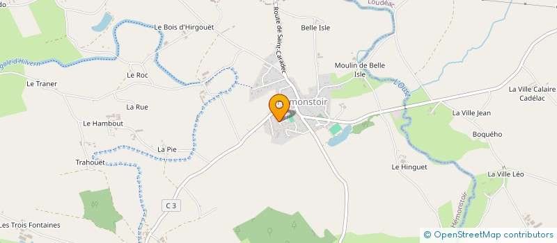 localisation de l'entreprise MADAME LAURENCE CORBEL  HEMONSTOIR