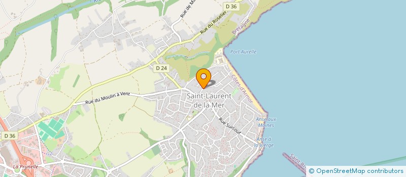 localisation de l'entreprise MADAME LAURENCE COSSON  PLERIN