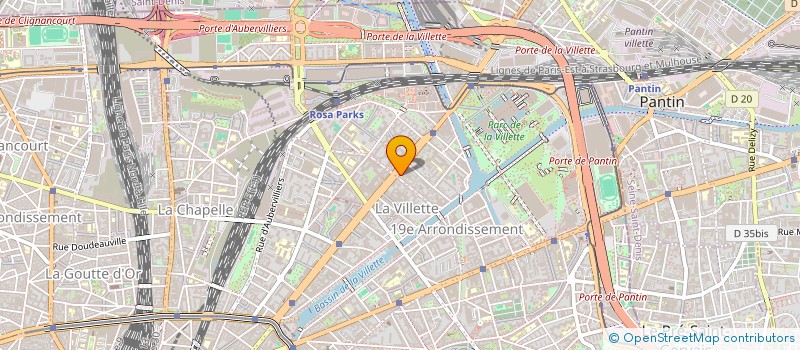 localisation de l'entreprise MADAME LAURENCE COUDERT  PARIS