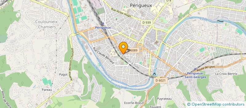 localisation de l'entreprise MADAME LAURENCE COULON à PERIGUEUX