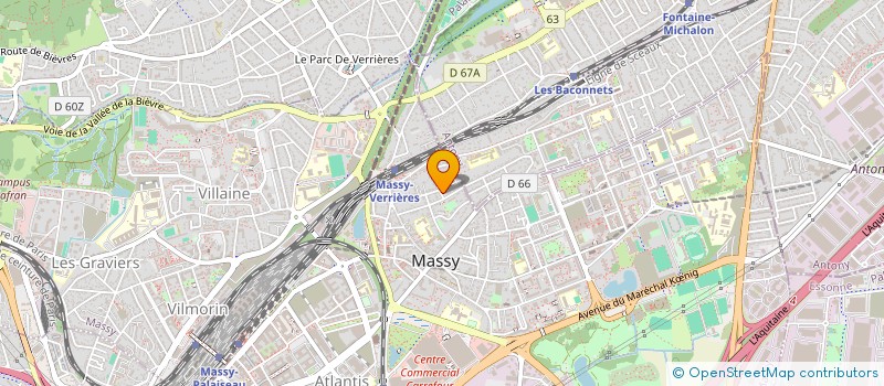 localisation de l'entreprise MADAME LAURENCE COUSIN à MASSY