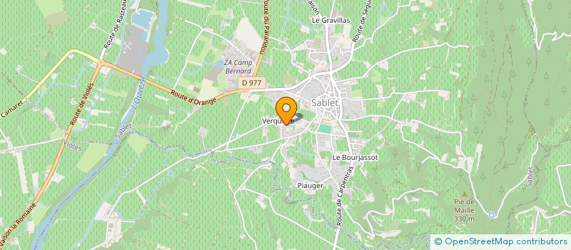 localisation de l'entreprise MADAME LAURENCE COUSSIN  SABLET