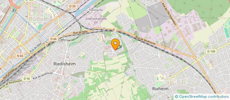 localisation de l'entreprise MADAME LAURENCE COX  RIXHEIM