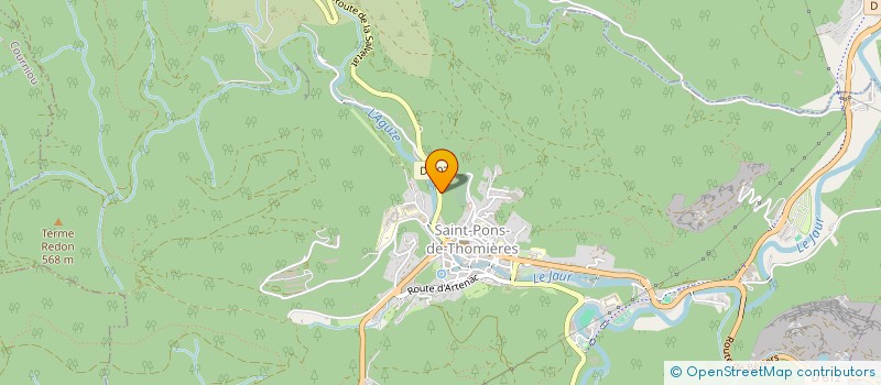 localisation de l'entreprise MADAME LAURENCE CRON  VELIEUX