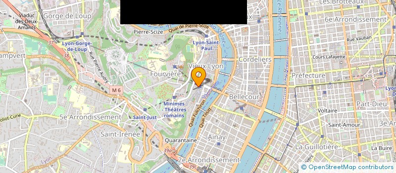 localisation de l'entreprise MADAME LAURENCE CROUZIER à LYON