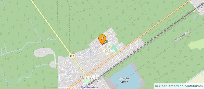 localisation de l'entreprise MADAME LAURENCE CURABET  MARCHEPRIME