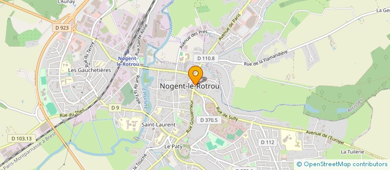 localisation de l'entreprise MADAME LAURENCE CURTIL à NOGENT-LE-ROTROU