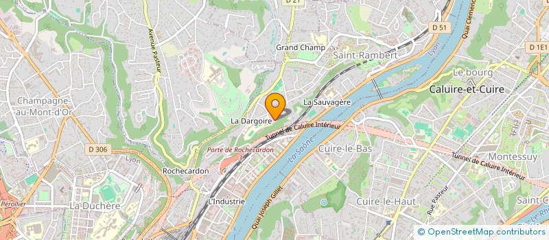 localisation de l'entreprise MADAME LAURENCE D HALLUIN à LYON