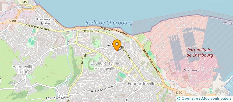localisation de l'entreprise MADAME LAURENCE DANIAUD à CHERBOURG-EN-COTENTIN
