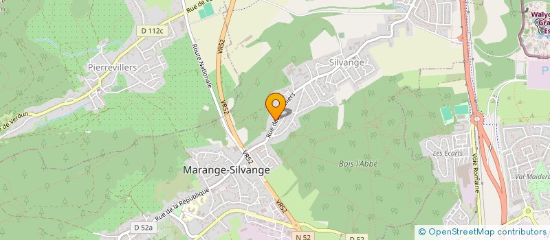 localisation de l'entreprise MADAME LAURENCE DARTOIS  MARANGE-SILVANGE