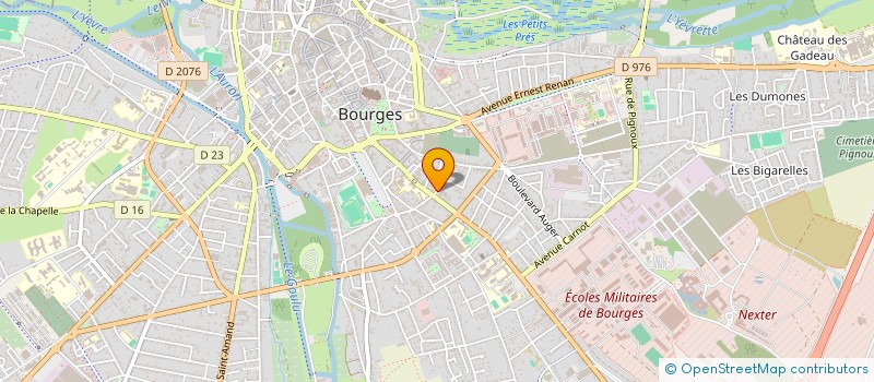 localisation de l'entreprise MADAME LAURENCE DE GAUFRIDY DE DORTAN à BOURGES