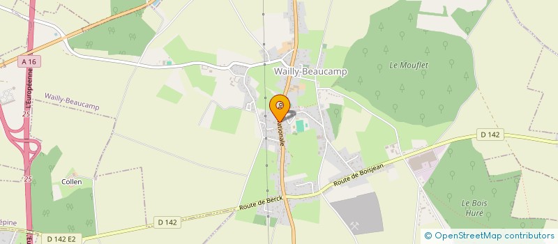 localisation de l'entreprise MADAME LAURENCE DE TOLLENAERE  WAILLY-BEAUCAMP