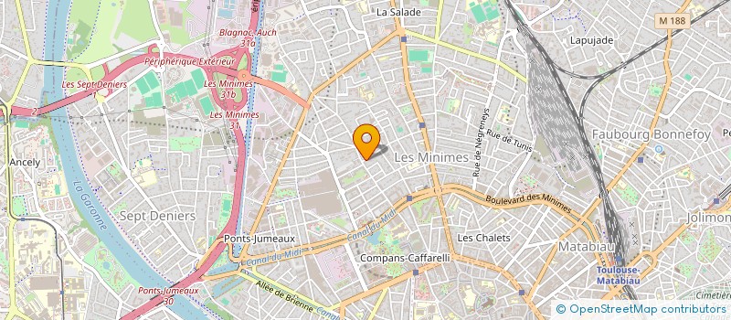 localisation de l'entreprise MADAME LAURENCE DEFER à TOULOUSE
