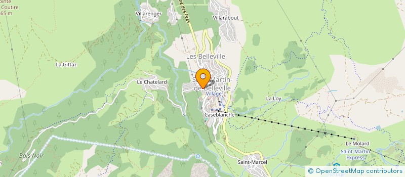 localisation de l'entreprise MADAME LAURENCE DELACOMMUNE  LES BELLEVILLE