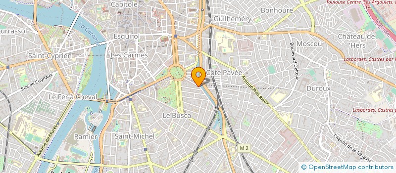 localisation de l'entreprise MADAME LAURENCE DELMAS à TOULOUSE