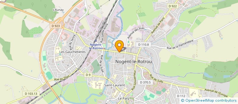 localisation de l'entreprise MADAME LAURENCE DELORME à NOGENT-LE-ROTROU