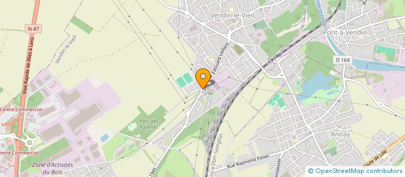 localisation de l'entreprise MADAME LAURENCE DELORY à VENDIN-LE-VIEIL