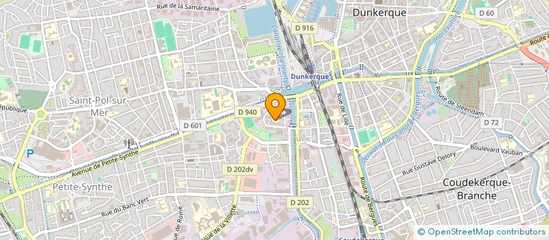 localisation de l'entreprise MADAME LAURENCE DELPORTE à DUNKERQUE