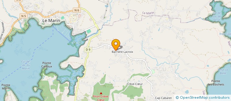 localisation de l'entreprise MADAME LAURENCE DEMANGEONT  SAINTE-ANNE