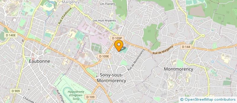 localisation de l'entreprise MADAME LAURENCE DEMORTIERE  SOISY-SOUS-MONTMORENCY