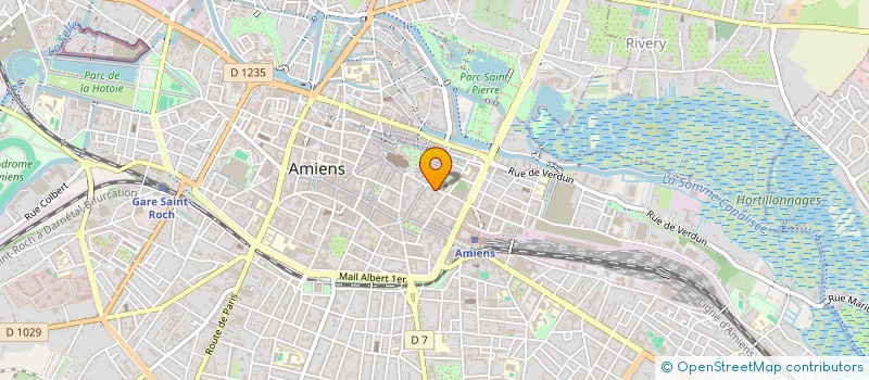 localisation de l'entreprise MADAME LAURENCE DENEUX  AMIENS