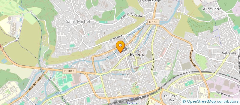 localisation de l'entreprise MADAME LAURENCE DEPRET à EVREUX