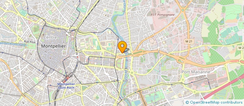 localisation de l'entreprise MADAME LAURENCE DESCHAMPS à MONTPELLIER
