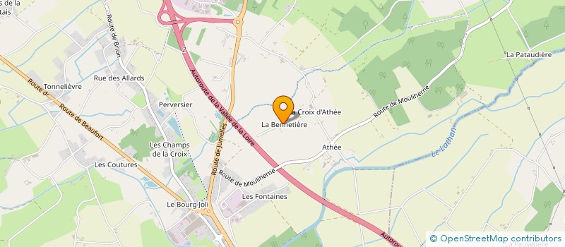 localisation de l'entreprise MADAME LAURENCE DESSAIGNE  SAINT-PHILBERT-DU-PEUPLE