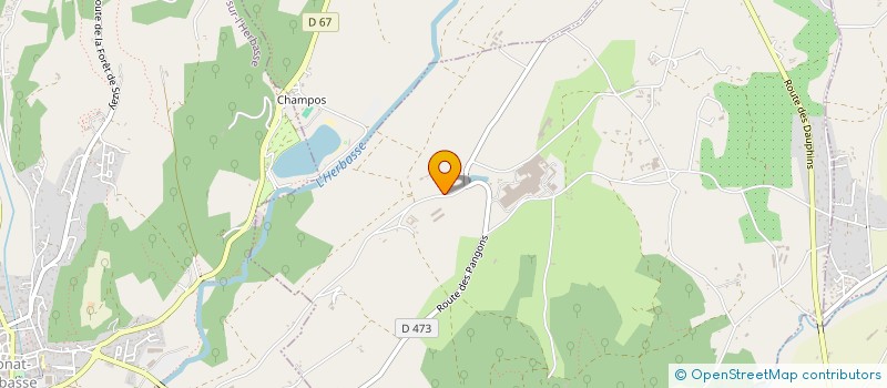 localisation de l'entreprise MADAME LAURENCE DESURMONT  SAINT-DONAT-SUR-L'HERBASSE