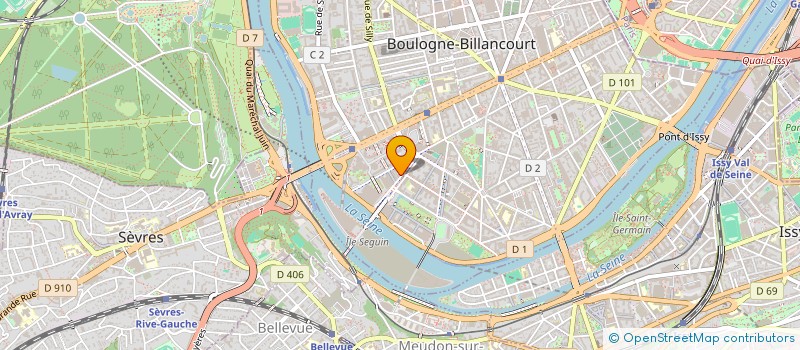 localisation de l'entreprise MADAME LAURENCE DEZELEE à BOULOGNE-BILLANCOURT