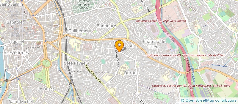localisation de l'entreprise MADAME LAURENCE DI SANTE à TOULOUSE