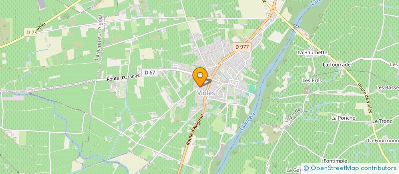 localisation de l'entreprise MADAME LAURENCE DIAZ  VIOLES