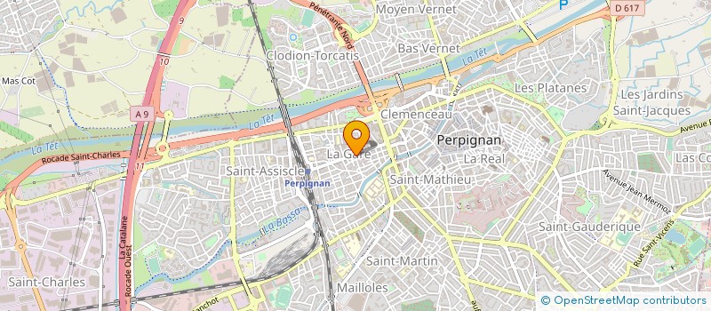 localisation de l'entreprise MADAME LAURENCE DOLIVET  PERPIGNAN