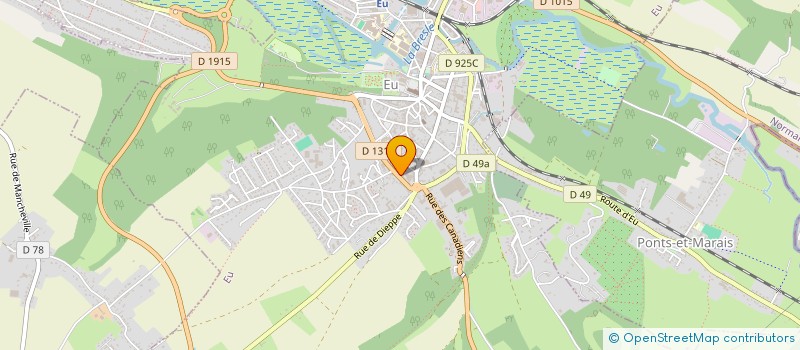 localisation de l'entreprise MADAME LAURENCE DOUAY  EU