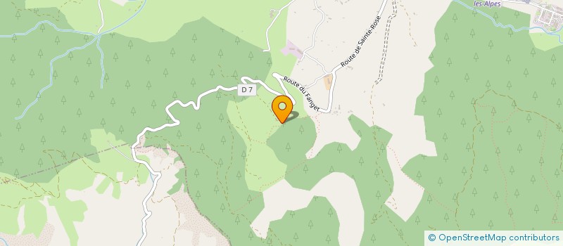 localisation de l'entreprise MADAME LAURENCE DOUBLET  MONTCLAR